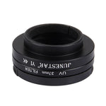 JUNESTAR cho Xiaomi Xiaoyi Yi II Camera Hành Động Thể Thao 4K Bộ Lọc UV 37mm Chuyên Nghiệp + Nắp Bảo Vệ Ống Kính, Bộ Lọc UV + Nắp Ống Kính