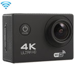F60 Camera Hành Động WiFi Góc Rộng 170 Độ Màn Hình 2.0 inch, Vỏ Chống Nước, Hỗ Trợ Thẻ Micro SD 64GB, F60 (Vàng), F60 (Trắng), F60 (Bạc), F60 (Hồng Đậm), F60 (Xanh Dương), F60 (Vàng Kim), F60 (Đen)