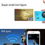 F60 Camera Hành Động WiFi Góc Rộng 170 Độ Màn Hình 2.0 inch, Vỏ Chống Nước, Hỗ Trợ Thẻ Micro SD 64GB, F60 (Vàng), F60 (Trắng), F60 (Bạc), F60 (Hồng Đậm), F60 (Xanh Dương), F60 (Vàng Kim), F60 (Đen)