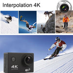 F60 Camera Hành Động WiFi Góc Rộng 170 Độ Màn Hình 2.0 inch, Vỏ Chống Nước, Hỗ Trợ Thẻ Micro SD 64GB, F60 (Vàng), F60 (Trắng), F60 (Bạc), F60 (Hồng Đậm), F60 (Xanh Dương), F60 (Vàng Kim), F60 (Đen)