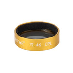 JUNESTAR cho Xiaomi Xiaoyi Yi II Camera Hành Động Thể Thao 4K Bộ Lọc CPL Chuyên Nghiệp