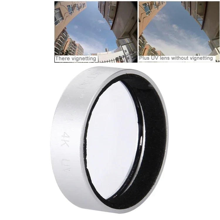 JUNESTAR cho Xiaomi Xiaoyi Yi II Camera Hành Động Thể Thao 4K Bộ Lọc UV Chuyên Nghiệp