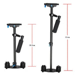 YELANGU S60L Tay cầm ổn định nhôm 61cm cho máy ảnh DSLR DV