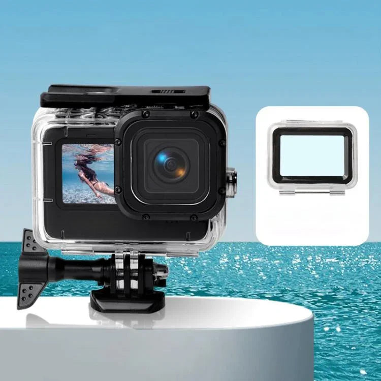 Hộp Chống Nước + Nắp Lưng Cảm Ứng cho GoPro HERO10 Black / HERO9 Black, Hộp + Nắp Cảm Ứng cho GoPro9