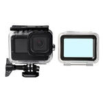 Hộp Chống Nước + Nắp Lưng Cảm Ứng cho GoPro HERO10 Black / HERO9 Black, Hộp + Nắp Cảm Ứng cho GoPro9