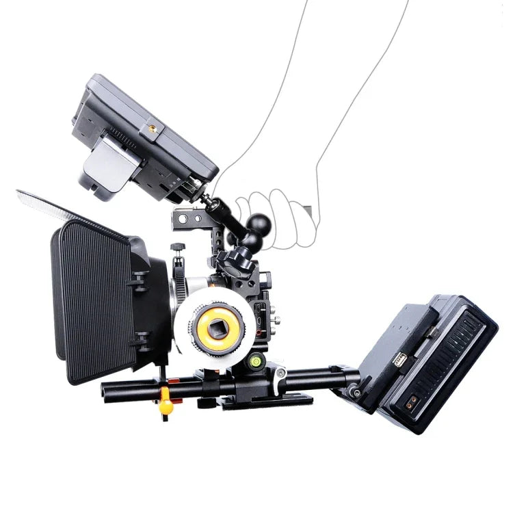 Khung tay cầm ổn định video máy ảnh YELANGU YLG0905A cho Sony A6000/A6300/A6400/A6500