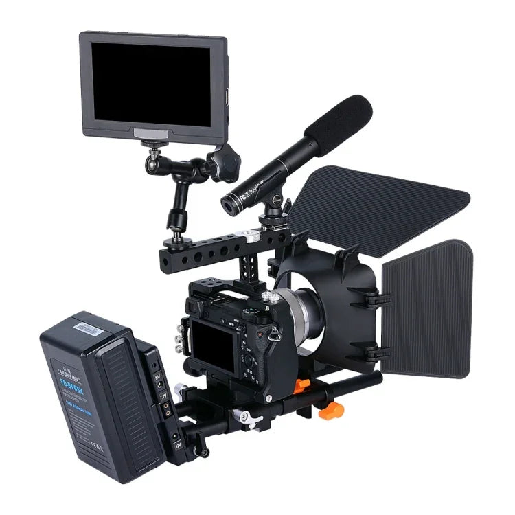 Khung tay cầm ổn định video máy ảnh YELANGU YLG0905A cho Sony A6000/A6300/A6400/A6500