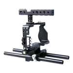 Khung tay cầm ổn định video máy ảnh YELANGU YLG0905A cho Sony A6000/A6300/A6400/A6500