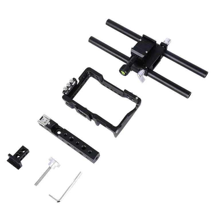 Khung tay cầm ổn định video máy ảnh YELANGU YLG0905A cho Sony A6000/A6300/A6400/A6500