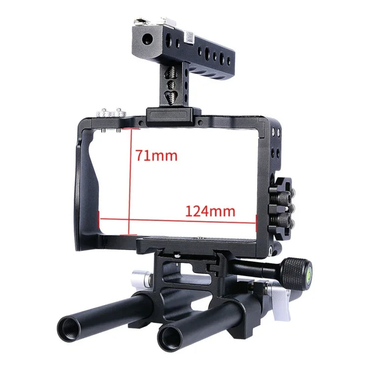 Khung tay cầm ổn định video máy ảnh YELANGU YLG0905A cho Sony A6000/A6300/A6400/A6500