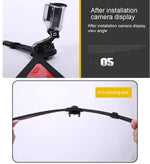Giá Đỡ Selfie Quay 360 Độ Bullet Time cho Camera Thể Thao PULUZ Kẹp Linh Hoạt Jaws Cho GoPro, Insta360, DJI và Các Camera Thể Thao Khác, Bullet Time