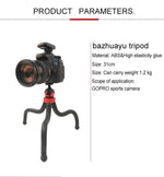 Giá đỡ chân máy linh hoạt Mini Octopus kèm kẹp điện thoại cho iPhone, Galaxy, Huawei, GoPro, Insta360, DJI và các máy quay hành động khác, GP271