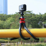 Giá đỡ chân máy linh hoạt Mini Octopus kèm kẹp điện thoại cho iPhone, Galaxy, Huawei, GoPro, Insta360, DJI và các máy quay hành động khác, GP271