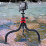 Giá đỡ chân máy linh hoạt Mini Octopus kèm kẹp điện thoại cho iPhone, Galaxy, Huawei, GoPro, Insta360, DJI và các máy quay hành động khác, GP271