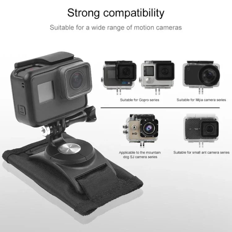 Giá đỡ dây đeo vai gắn nhanh xoay 360 độ cho GoPro, Insta360, DJI và các máy quay hành động khác
