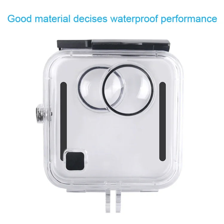 Vỏ bảo vệ chống nước dài 40m cho GoPro Fusion, kèm khóa gắn cơ bản & ốc vít & cờ lê, dành cho GoPro Fusion