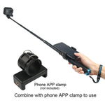 Giá đỡ chân máy gập di động gậy selfie cho GoPro, Insta360, DJI và các máy quay hành động khác, chiều dài: 23.5-81cm, RUIGPRO