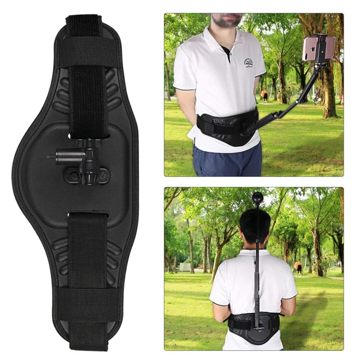 Dây đeo gắn thắt lưng kèm adapter & ốc vít cho GoPro, Insta360, DJI và các máy quay hành động khác