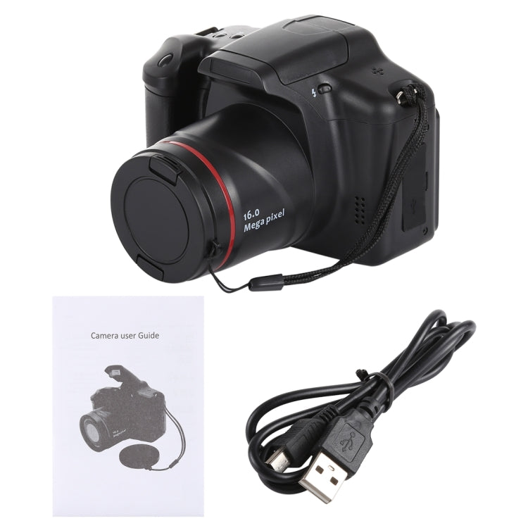 Máy ảnh DSLR DV HD 1.3 megapixel, màn hình LCD 2.4 inch, quay video Full HD 720P, EIS, 720P