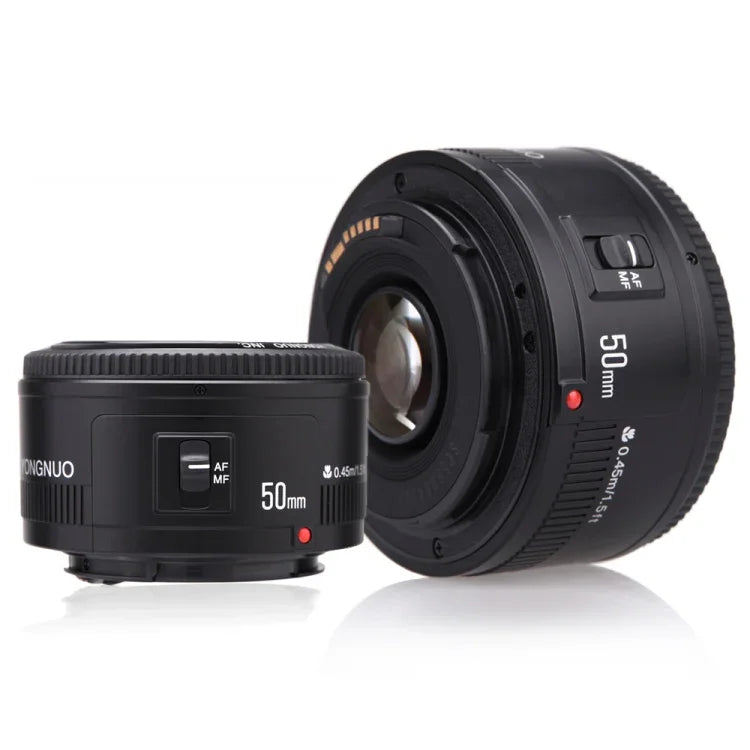 Ống Kính Lấy Nét Tự Động YONGNUO YN50MM F1.8C II F1.8 cho Canon EF Mount Ống Kính Mới, YN50MM F1.8C II