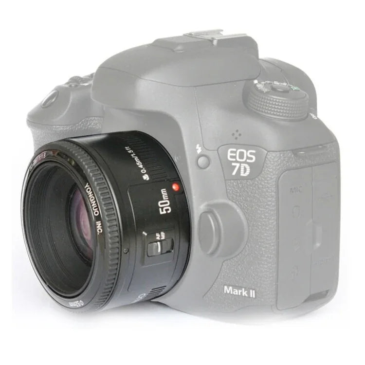 Ống Kính Lấy Nét Tự Động YONGNUO YN50MM F1.8C II F1.8 cho Canon EF Mount Ống Kính Mới, YN50MM F1.8C II