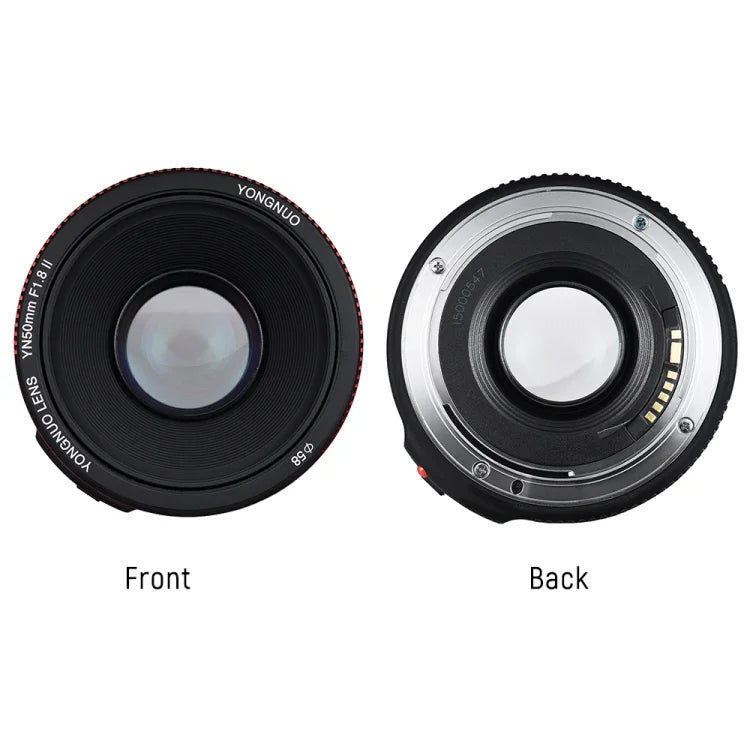 Ống Kính Lấy Nét Tự Động YONGNUO YN50MM F1.8C II F1.8 cho Canon EF Mount Ống Kính Mới, YN50MM F1.8C II