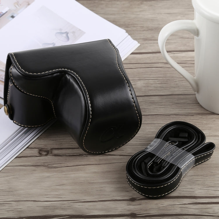 Túi Đựng Máy Ảnh Toàn Thân Da PU Có Dây Đeo cho Sony A5100, Dành cho Sony A5100