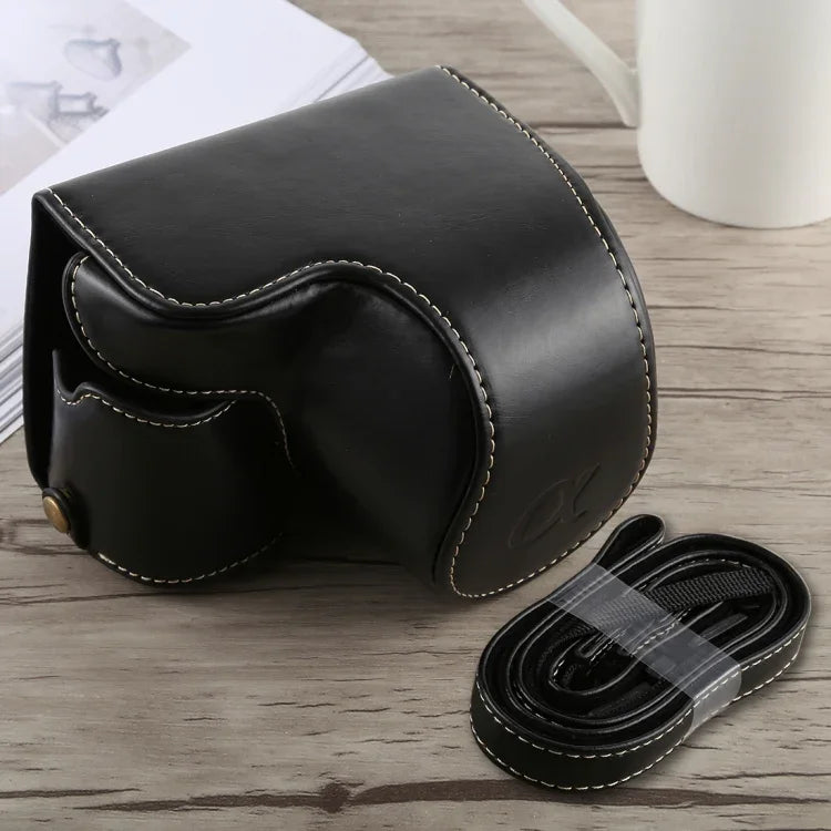 Túi Đựng Máy Ảnh Toàn Thân Da PU Có Dây Đeo cho Sony A6300, Dành cho Sony A6300