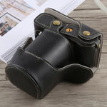 Túi Ốp Da PU Toàn Thân Máy Ảnh Có Dây Đeo cho Fujifilm X-A5, Dành cho FUJI X-A5