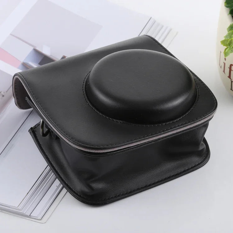 Túi Ốp Da PU Toàn Thân Máy Ảnh Phong Cách Cổ Điển Có Dây Đeo cho FUJIFILM instax mini 9 / mini 8+ / mini 8, Dành cho FUJI mini 9, Dành cho FUJI mini 9