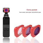 Bộ 3 trong 1 Kính Lọc Ống Kính Mỏng HD CPL & ND8 & ND16 cho DJI OSMO Pocket, CPL+ND8+ND16