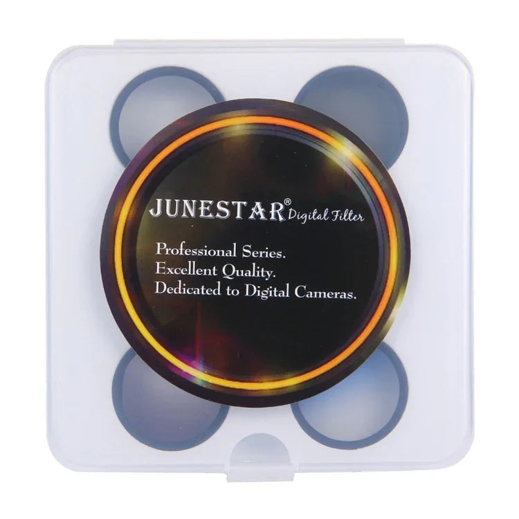 JUNESTAR bộ lọc ống kính chuyên nghiệp 6 trong 1 34mm (CPL + UV + Đỏ dần + Cam dần + Xanh dần + Xám dần) cho DJI Phantom 3 & 4