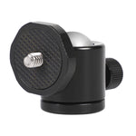 Đầu Bi Kim Loại Quay 360 Độ Toàn Cảnh Mini cho Máy Ảnh DSLR & Kỹ Thuật Số, Đỏ, Đen, Xanh Dương