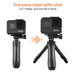 Chân đế mini đa năng GP446 cố định cho GoPro, Insta360, DJI và các máy quay hành động khác, GP446 (Đen), GP446 (Xám), GP446 (Xanh dương), GP446 (Đỏ)