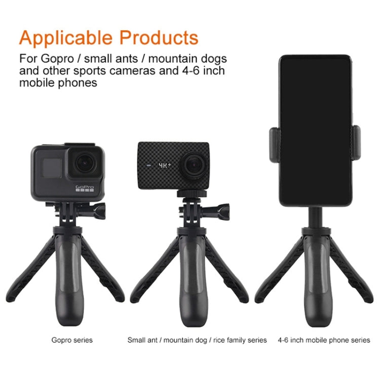 Chân đế mini đa năng GP446 cố định cho GoPro, Insta360, DJI và các máy quay hành động khác, GP446 (Đen), GP446 (Xám), GP446 (Xanh dương), GP446 (Đỏ)