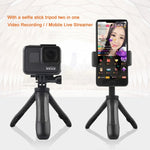 Chân đế mini đa năng GP446 cố định cho GoPro, Insta360, DJI và các máy quay hành động khác, GP446 (Đen), GP446 (Xám), GP446 (Xanh dương), GP446 (Đỏ)