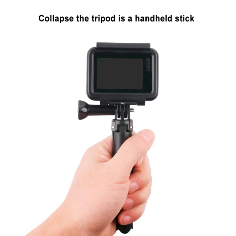 GP456 Giá đỡ chân máy cho GoPro, Insta360, DJI và các camera hành động khác cùng điện thoại 4-6.8 inch, GP456