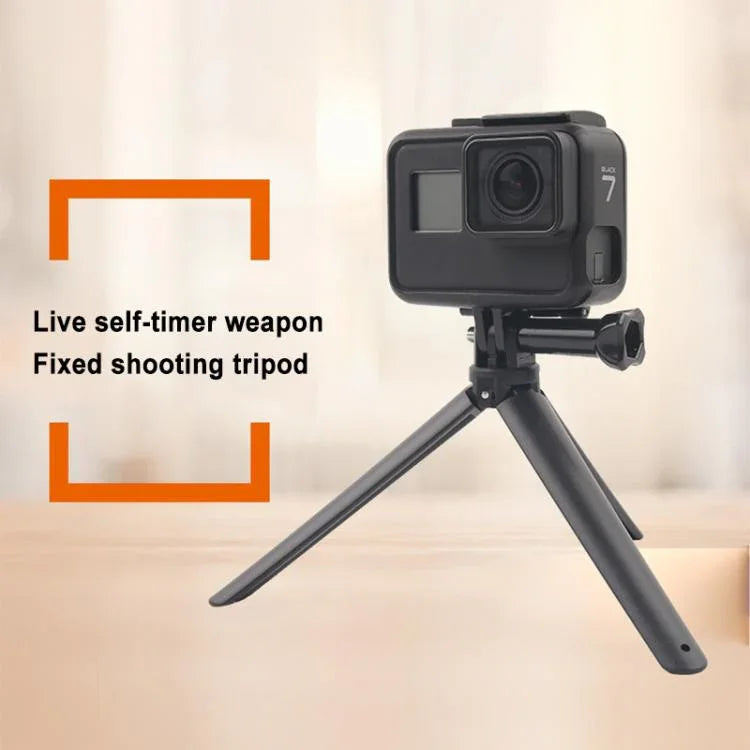 GP456 Giá đỡ chân máy cho GoPro, Insta360, DJI và các camera hành động khác cùng điện thoại 4-6.8 inch, GP456