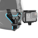 Giá gắn dây mũ bảo hiểm + khung bảo vệ cho GoPro HERO7 Đen /6 /5, Giá gắn dây mũ bảo hiểm + khung gắn