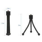 Chân đế kim loại mini để bàn với giao diện vít UNC1/4, tải trọng tối đa: 0.6kg, Chân đế kim loại mini để bàn