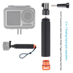 Nút chụp + tay cầm nổi chống mất kèm dây đeo điều chỉnh & vít & cờ lê cho DJI Osmo Action, Nút chụp+Tay cầm