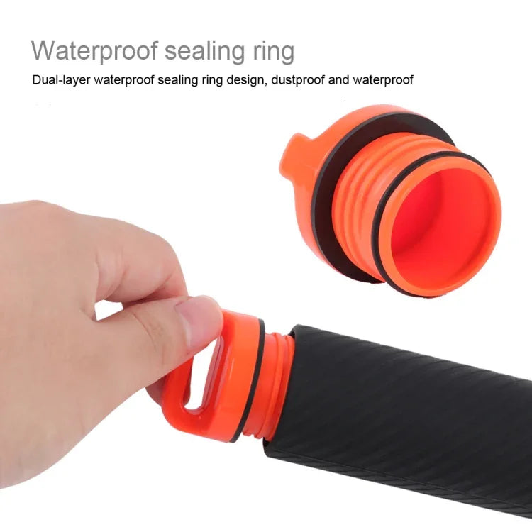 Nút chụp + tay cầm nổi chống mất kèm dây đeo điều chỉnh & vít & cờ lê cho DJI Osmo Action, Nút chụp+Tay cầm