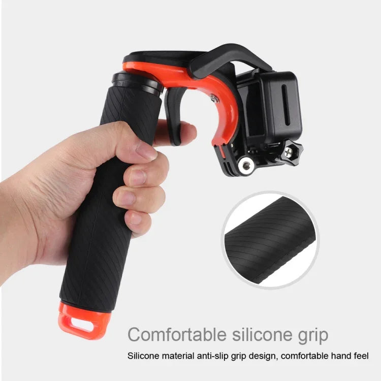 Nút chụp + tay cầm nổi chống mất kèm dây đeo điều chỉnh & vít & cờ lê cho DJI Osmo Action, Nút chụp+Tay cầm