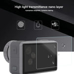 Miếng dán bảo vệ màn hình LCD trước và sau HD 3 trong 1 cho ống kính DJI Osmo Action, Dành cho DJI Osmo Action