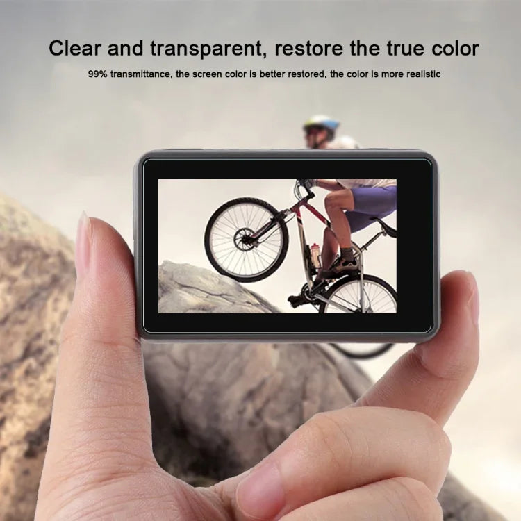 Miếng dán bảo vệ màn hình LCD trước và sau HD 3 trong 1 cho ống kính DJI Osmo Action, Dành cho DJI Osmo Action
