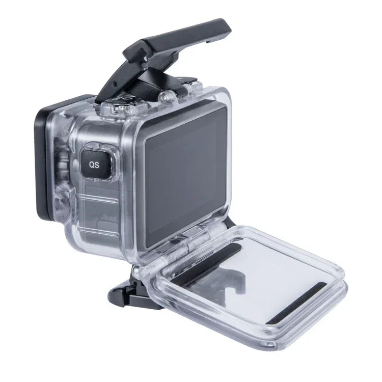 45m Underwater Waterproof Housing Diving Case for DJI Osmo Action, with Buckle Basic Mount & Screw, For DJI Osmo Acition  45m