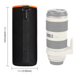 Túi Đựng Ống Kính Máy Ảnh SLR Micro Đơn Túi Ống Kính Bên Trong Túi Bảo Vệ Chống Thấm Nước Có Lớp Nhung Dày, Đường Kính: 10cm, Chiều Cao: 25cm, Đường Kính: 10cm, Chiều Cao: 25cm