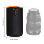 Túi Đựng Ống Kính Máy Ảnh SLR Micro Đơn Túi Ống Kính Bên Trong Túi Bảo Vệ Chống Thấm Nước Có Lớp Nhung Dày, Đường Kính: 10cm, Chiều Cao: 18cm, Đường Kính: 10cm, Chiều Cao: 18cm