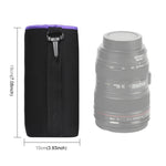 Túi Đựng Ống Kính Máy Ảnh SLR Micro Đơn Túi Ống Kính Bên Trong Túi Bảo Vệ Chống Thấm Nước Có Lớp Nhung Dày, Đường Kính: 10cm, Chiều Cao: 18cm, Đường Kính: 10cm, Chiều Cao: 18cm