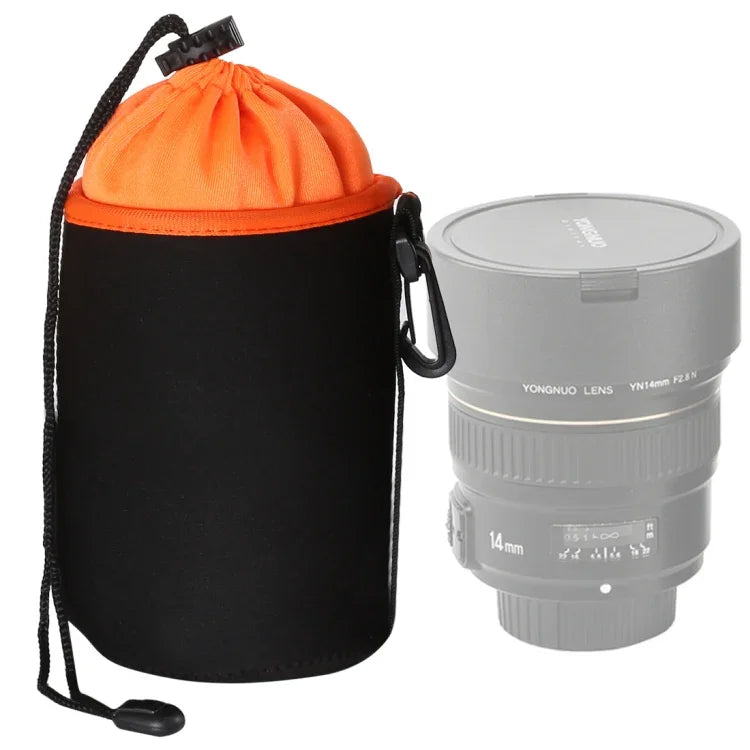 Túi Đựng Ống Kính Máy Ảnh SLR Micro Đơn Túi Ống Kính Bên Trong Túi Bảo Vệ Chống Thấm Nước Có Lớp Nhung Dày, Đường Kính: 10cm, Chiều Cao: 14cm, Đường Kính: 10cm, Chiều Cao: 14cm